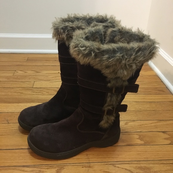 L.L. Bean Nordic Casual Boots Waterproof Zip - Picture 3 of 5